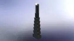 Rag foundation bolt Free 3D model