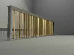 Railing  Free 3D model
