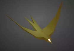 Random simple bird figure Free 3D model