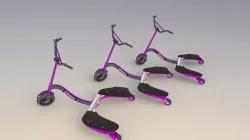 Razor Scooter- Blade Free 3D model