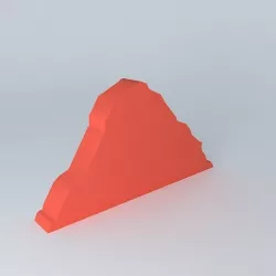 Red hill Free 3D model