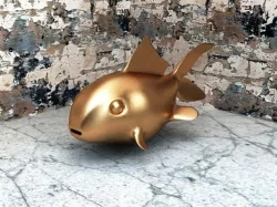 Reference images for Golden fish Tutorial888 Free 3D model