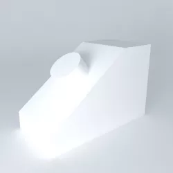 Riedel shape Free 3D model