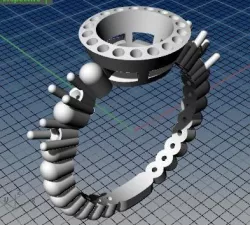 Ring Modeling Exercises Free 3D model
