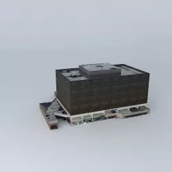 Robert Thomson Building Free 3D model
