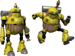 Robo Chorno Trigger Free low-poly  3D model