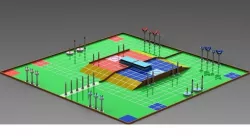 ROBOCON 2011 gamefield Free 3D model