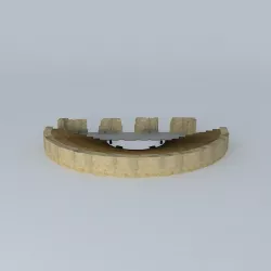 Roman theater in Regina Casas de Reina Free 3D model