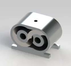 Rotary steam engine Free 3D model