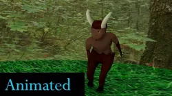 satyr Lowpoly Free low-poly  3D model
