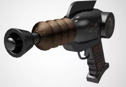 SciFi Retro Ray Gun Free 3D model