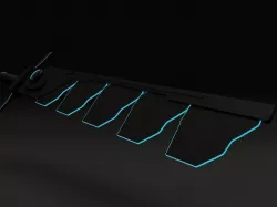 scifi sword 001 Free low-poly  3D model