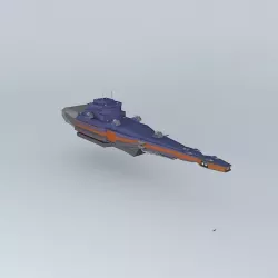 SD Spear Destroyer class Free 3D model