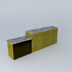 sg bank Free 3D model