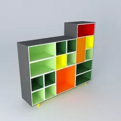 Shelf Cris Free 3D model