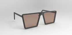 Simple Glasses Free 3D model