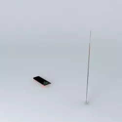 Simple skateboard design Free 3D model