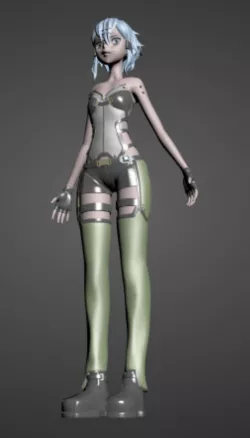 Sinon-SAO Free 3D model