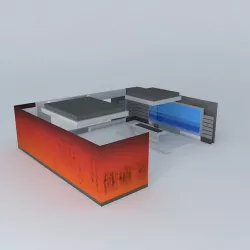 Skai News Studio B 2006  Free 3D model