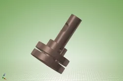 Slitting Saw Arbor Free 3D model