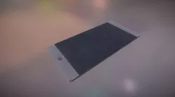 Smartphone no border concept Free 3D model