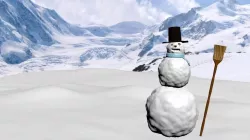 Snowman in Blender Free 3D model