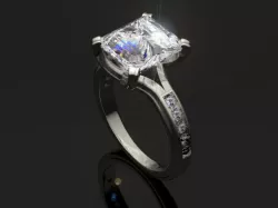 solitaire  Free 3D model