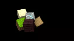 Some minecraft blocks png Free 3D model