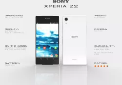 Sony Xperia Z2 Free 3D model