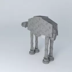 Star Wars AT Free 3D model