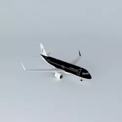 StarFlyer  Airbus A320 214  2015 Free 3D model