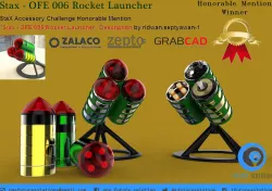 Stax - OFE 006 Rocket Launcher Free 3D model