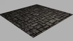 street or road or wall Free 3D model