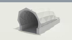 SUBWAY STATION GATE Free 3D model