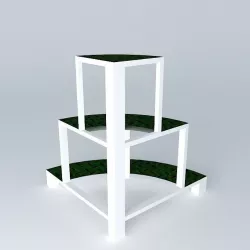 Support flowerpots Free 3D model