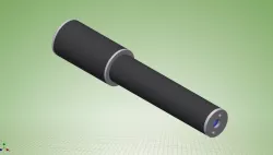 Suppressor Sionics M10 9mm Free 3D model