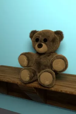 Teddy bear Free 3D model