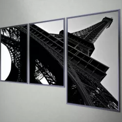 Tour de Eiffel poster Free low-poly  3D model