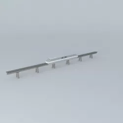 Transrapid Maglev Free 3D model
