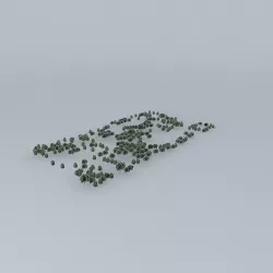 Trees in culture street  Free 3D model