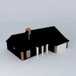 Tutorial House Free 3D model