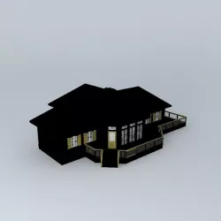 Vacation House Free 3D model