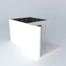 WC interior Free 3D model