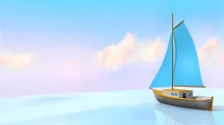 Wooden Boat Free 3D model