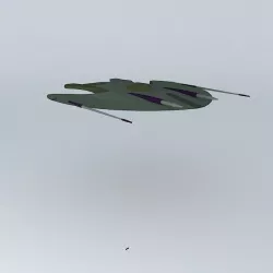 XW Arrowhead weapon Free 3D model