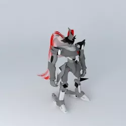 Zangetsu Zangetsu Free 3D model