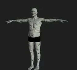 Zombie  Free 3D model