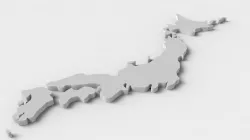 3d Japan Map Free Free low-poly  3D model