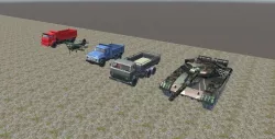 A set of 3D game models Free low-poly  3D model