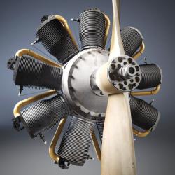 radial model airplane engine 【 STLFinder